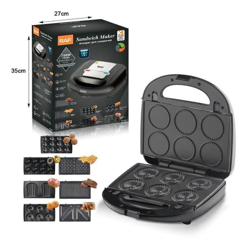 صانعة سندوتش راف 750 وات 7 في 1 RAF-R.2691