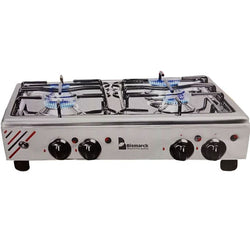 بوتاجاز مسطح غاز ٤ شعلة من بيسمارك