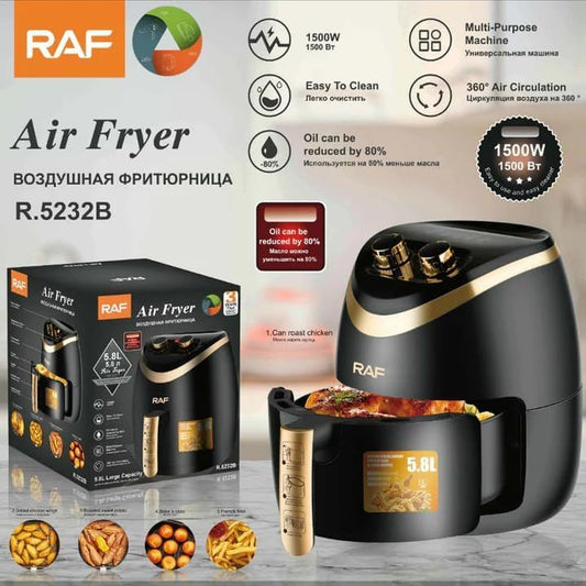 قلاية هوائية راف 5.8 لتر 1500 وات – RAF-R.5232B
