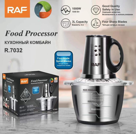 كبة ستانلس راف 1000 وات 3 لتر RAF-R-7032