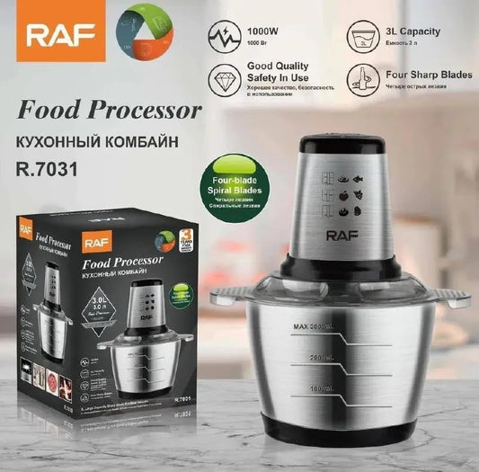 كبة راف استانلس 3 لتر 1000 وات – RAF-R.7031